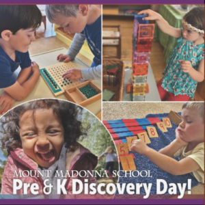 March 9 Pre & K Discovery Day