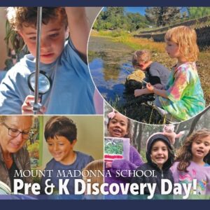 Pre & K Discovery Day - October 5, 2023. 9:30 - 11am