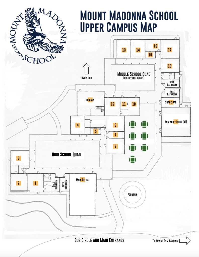 MMS Upper Campus Map OHGP